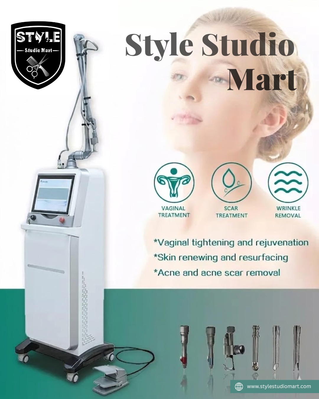 Fractional CO2 Laser Treatment Machian Technology